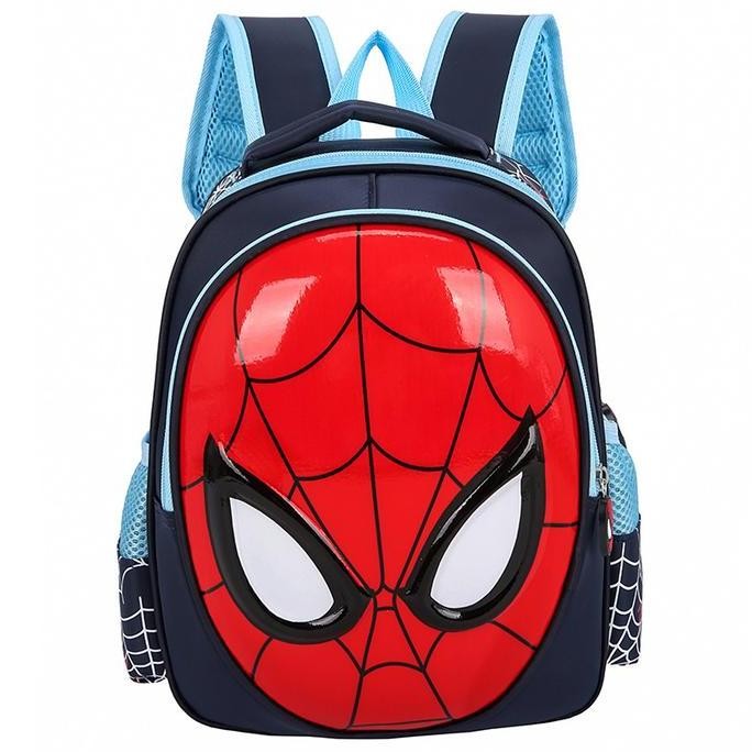 

Miliki Tas Ransel Anak Laki Laki Motif Spiderman Superhero - Model Cangkang Keras - Premium Pvc / Tas Gendong Anak Paud Tk Sd Fashion