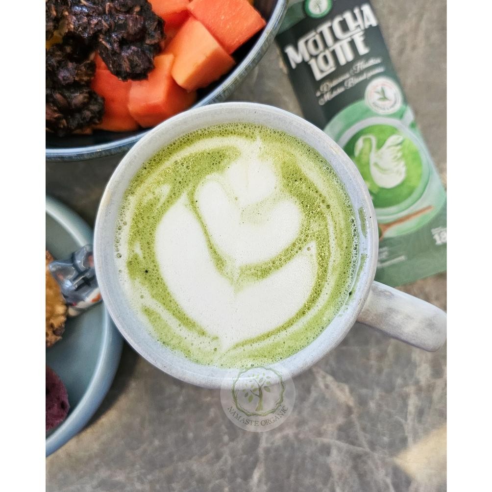 

Fue-K5X20 Matcha Latte Box - Matcha Blend Premix Isi 10 Sachet Qv21
