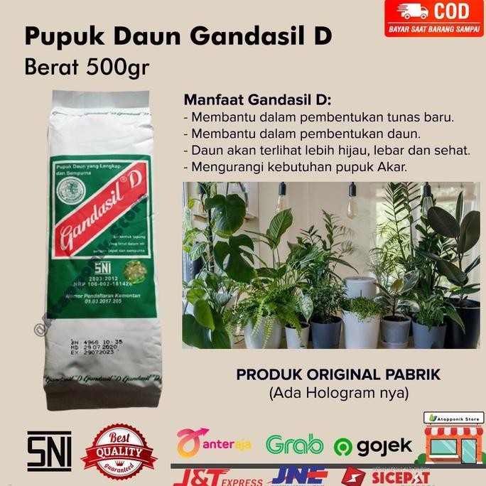 Promo pupuk gandasil d 500 gram daun COD
