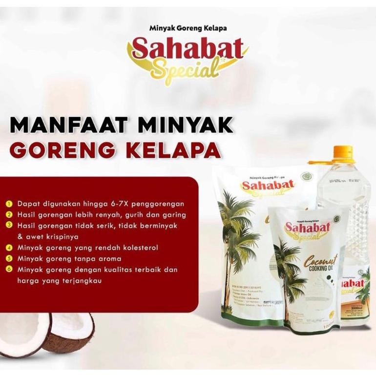 

Sahabat Special Minyak Goreng Kelapa Jerigen 5L (4 Pcs) / 1 Kardus