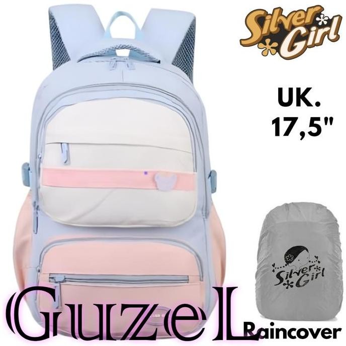 

Diskon Tas Ransel Sekolah Anak Perempuan New Silver Girl Original Concord Sd Smp Sma Gratis Jas Hujan
