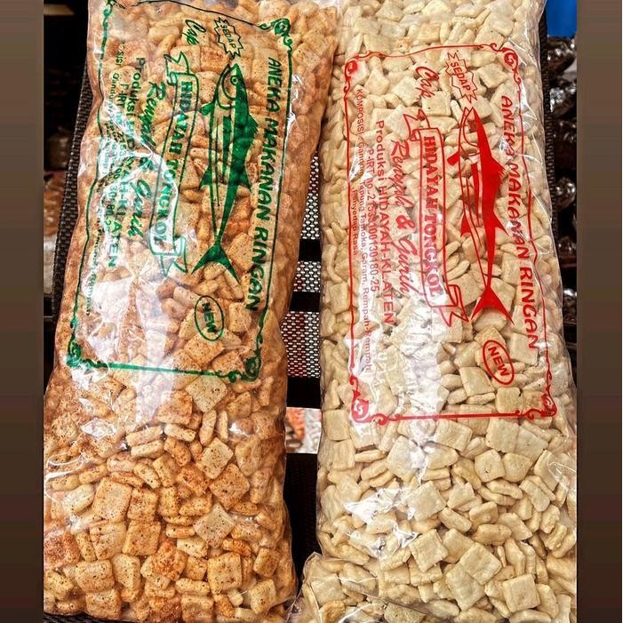 

Cri Kerupuk Rambak Tahu Kotak ,Cemilan Medan Nks (850Gr) Keripik Food Snack Camilan Makanan