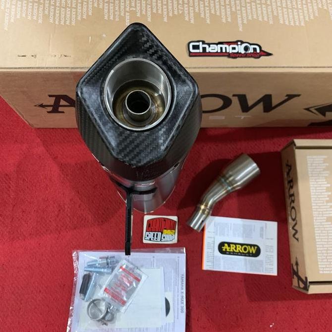 Knalpot Arrow Urban Aluminium Dark New XMAX X-MAX 250 Connected 2023