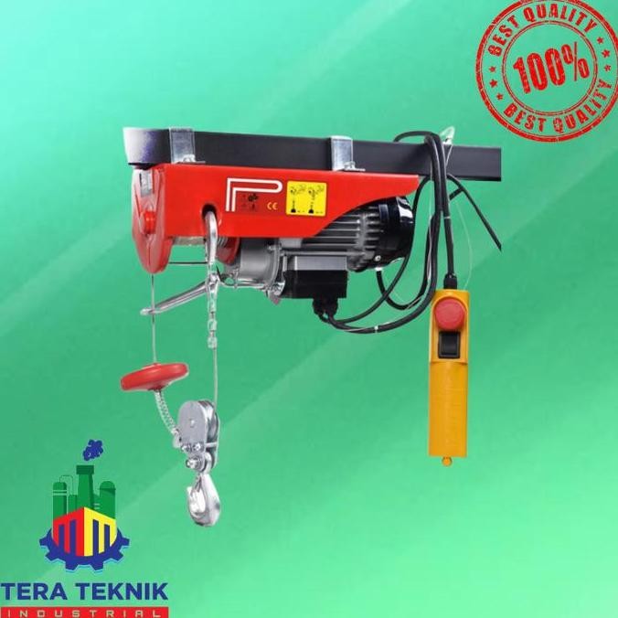 Hoist Elektrik 600 Kg Electric Hoist PA600 Mini Crane Hoist 600kg READY STOCK