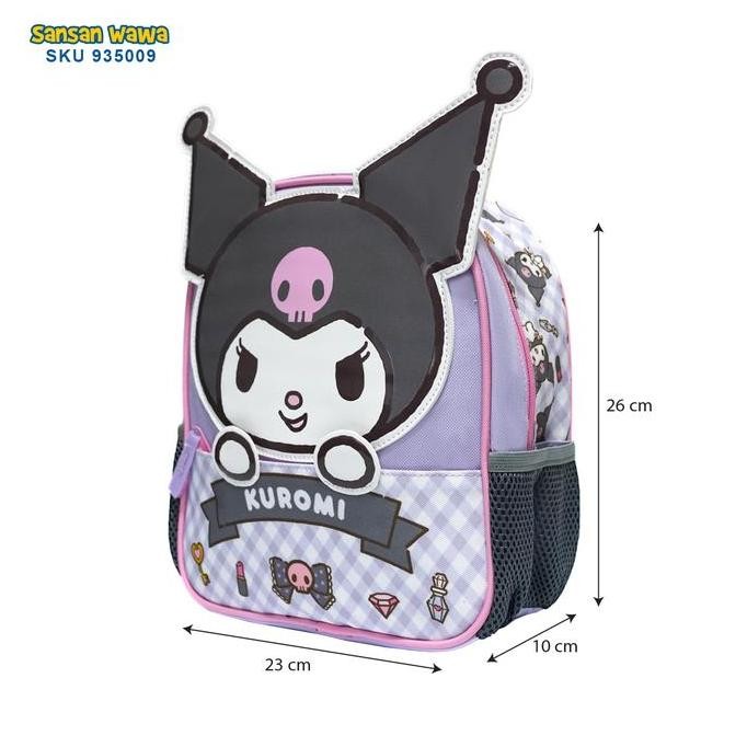 

Spesial Kuromi School Backpack - Tas Ransel Super Imut & Nyaman Untuk Sekolah Warna Pastel