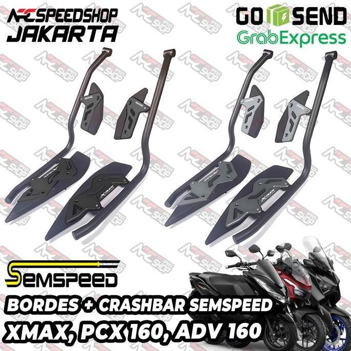 Karpet Panel Bordes Floorboard Boardes Pijakan Injekan Kaki Crashbar Crash Bar Bracket Braket Foglam