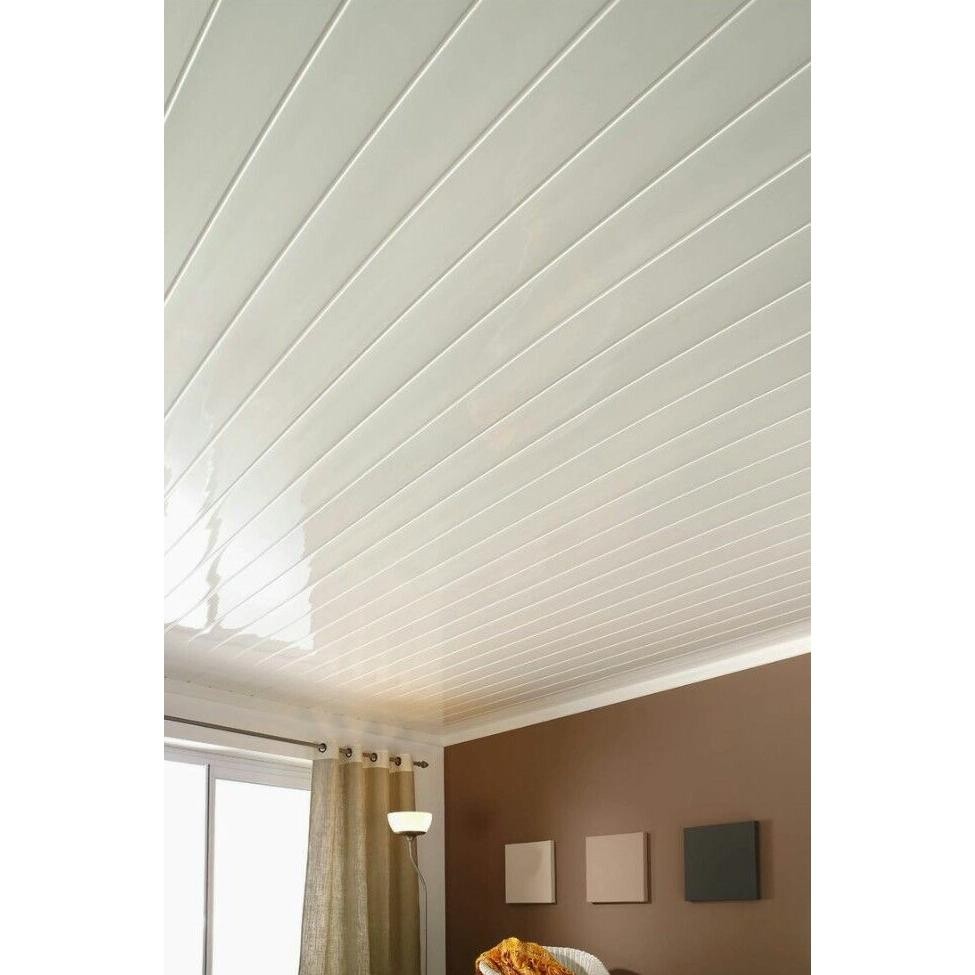 Plafon PVC Putih Polos Putih Nat Harga Per Lembar Awet Berkualitas