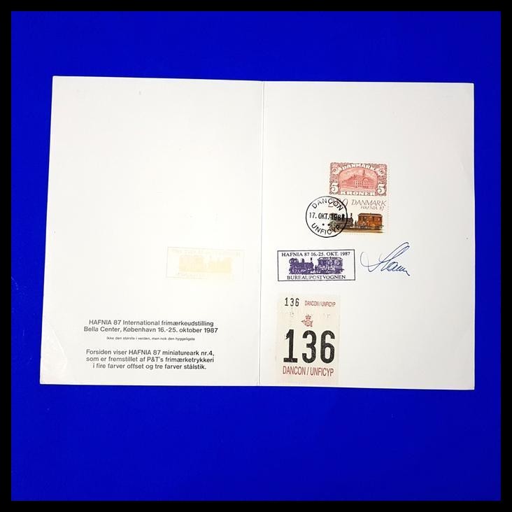 

BEST DEAL PRANGKO DANMARK, EDISI KHUSUS DAN TERBATAS. PAMERAN HAFNIA '97