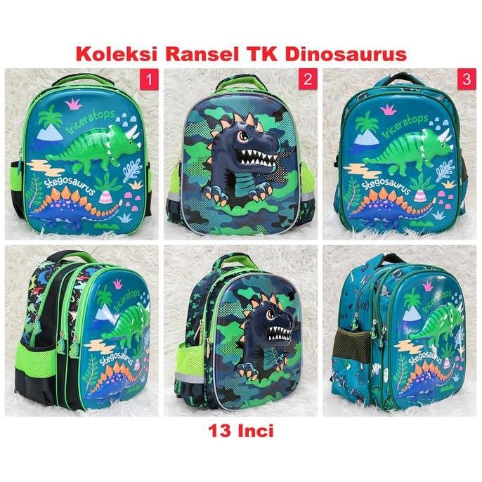

Spesial Koleksi Tas Ransel Tk Dinosaurus 13" Tas Anak Sekolah Laki Laki