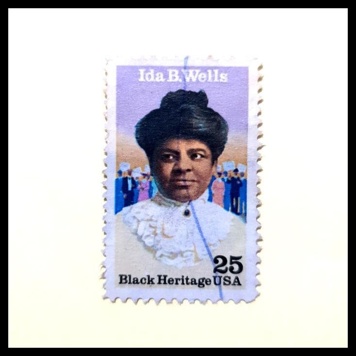 

GRATIS ONGKIR PRANGKO AMERIKA/USA. IDA B. WELLS SEORANG JURNALIS WANITA KETURUNAN AFRIKA-AMERIKA SEKALIGUS AKTIVIS HAK-HAK SIPIL, KESETARAAN RAS DAN GENDER. 25 CENT. USED !!!