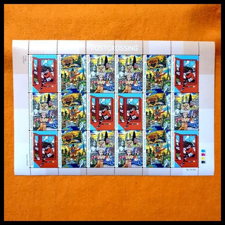 

HOT DEAL PRANGKO INDONESIA 2017. POSTCROSSING (PRANGKO PRISMA, GATOT KACA KELILINGI DUNIA, PARIWISATA BALI, BOROBUDUR DAN WAYANG) FULLSHEET !!!!