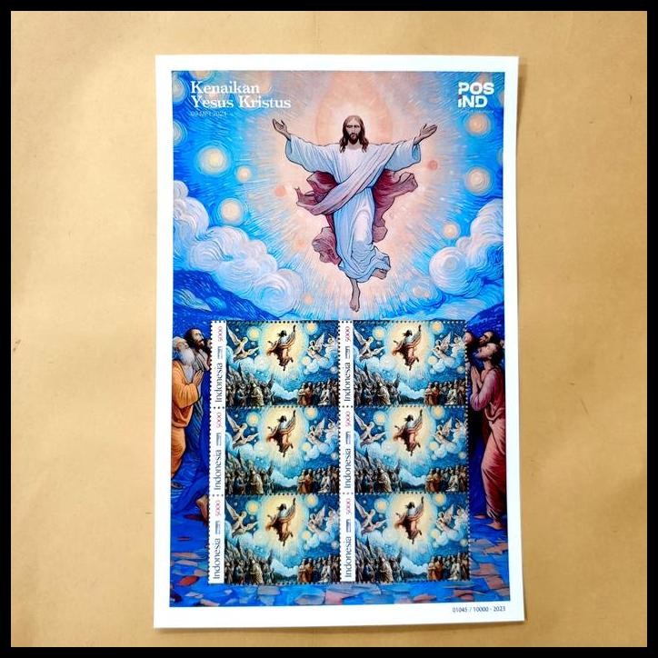 

BEST DEAL PRANGKO INDONESIA. KENAIKAN YESUS KRISTUS. PRANGKO PRISMA. MINISHEET