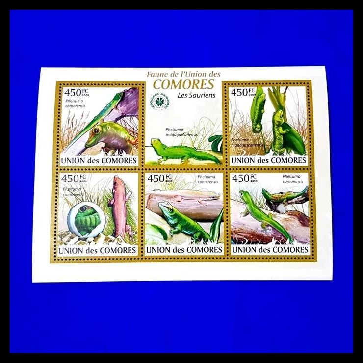 

TERMURAH PERANGKO/PRANGKO REPTIL/FAUNA DARI UNION DES COMORES !!!!!!