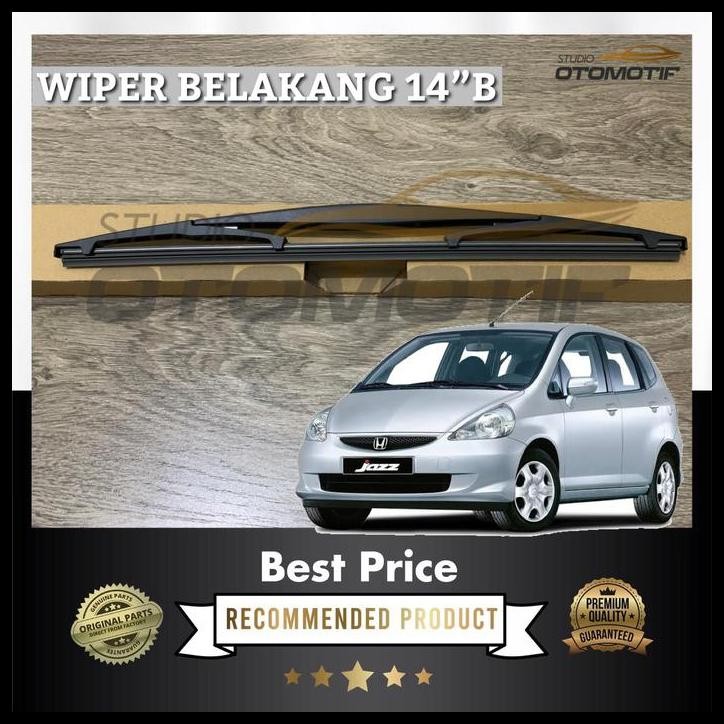 DISKON WIPER BELAKANG JAZZ GD3 14"B / REAR WIPER JAZZ GD3 BLADE 14"B 1PCS 