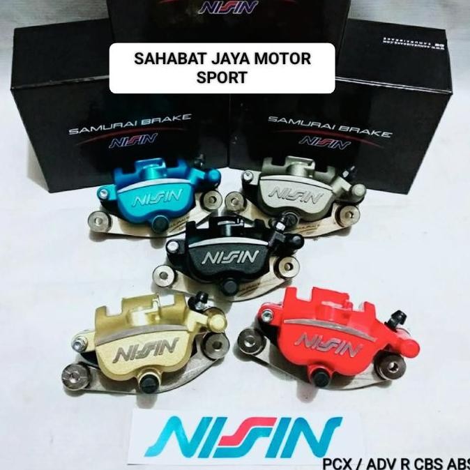 Kaliper Belakang Nissin Samurai 2 Piston PCX 150 PCX 160 ADV 150 160
