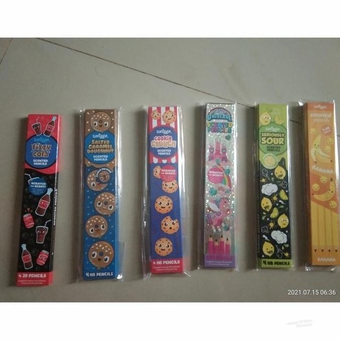 

NEW SMGLE DOUBLE SCENTED PENCILS - PENSIL SMGLE