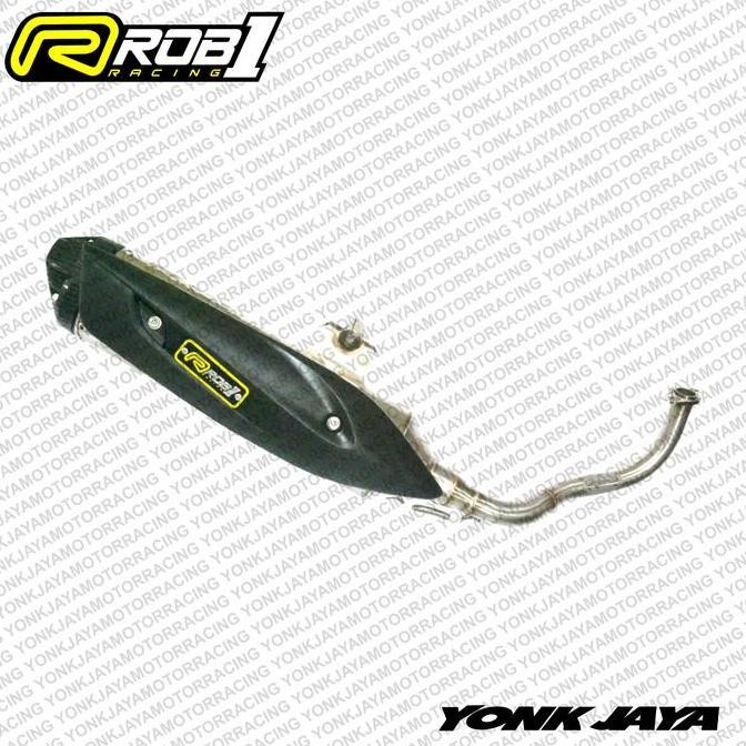 KNALPOT VARIO OLD 125/150 STANDARD CUP V STAINSLESS COVER ROB1