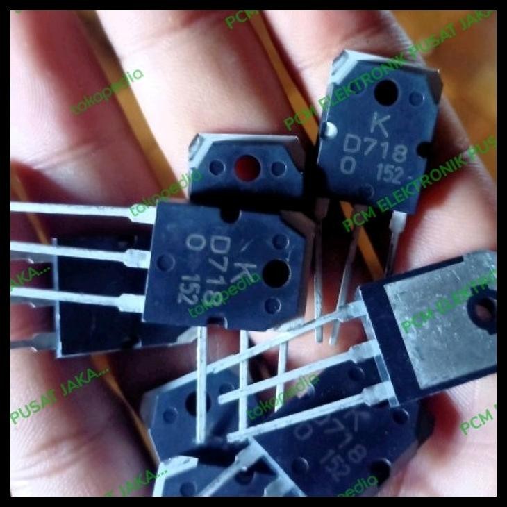 HOT DEAL TRANSISTOR TR ORIGINAL D718 D 718 2SD718 2SD 718 ASLI KEC ORI ORIGINAL 