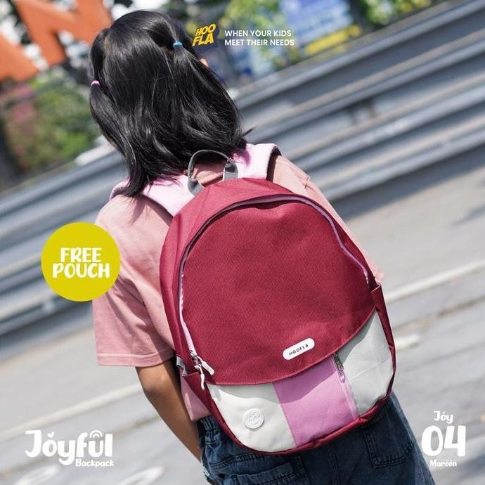 

Terjangkau Tas Sekolah Tk Sd/Joyful Backpack Hooflakids