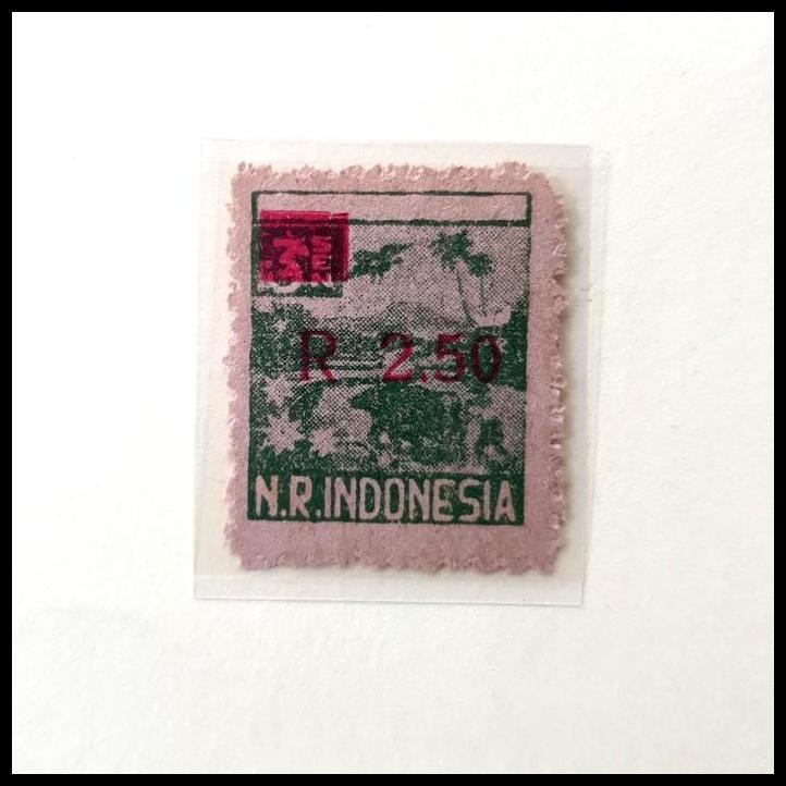 

HOT DEAL PRANGKO REVOLUSI SUMATRA 1947. S68 C.T. R 2 .50 KAT. 1,5 JUTA. LANGKA !!!
