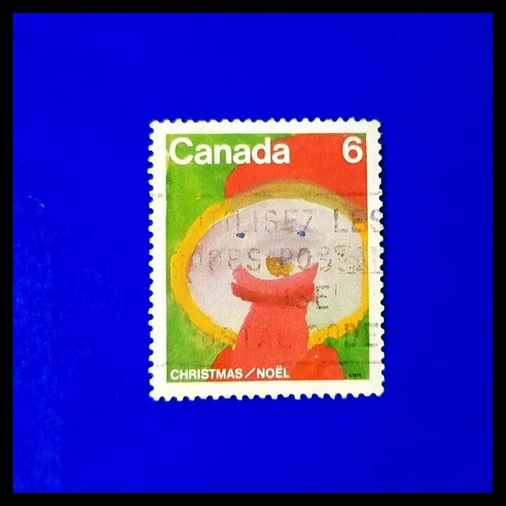 

DISKON PRANGKO NATAL/CHRISTMAS CANADA 1975. SANTA CLAUS !!!!!!