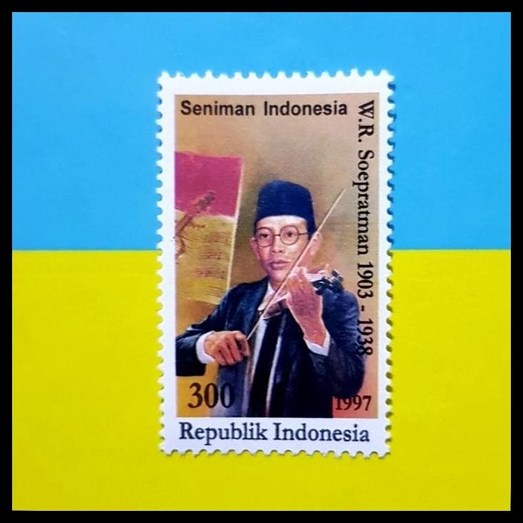 

HOT DEAL PRANGKO INDONESIA. W.R. SOEPRATMAN 1903-1938 ~ SENIMAN INDONESIA !