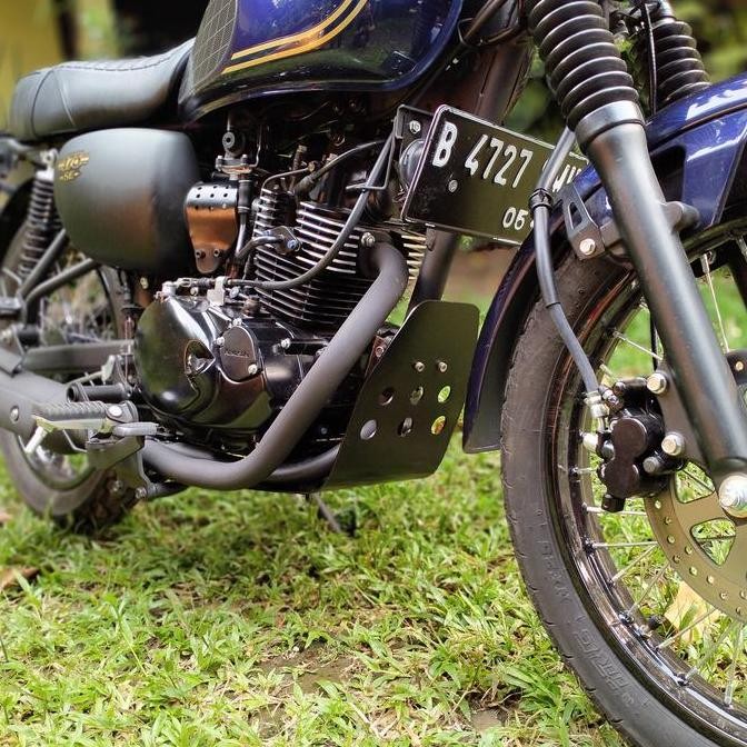 Skitplat Mudguard Engine Guard Kawasaki W175