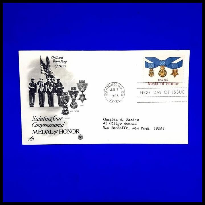 

GRATIS ONGKIR PERANGKO/ PRANGKO AMERIKA. FDC MEDALI ~ MEDAL OF HONOR !!!!!!