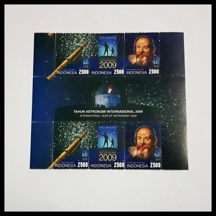 

BEST DEAL PRANGKO INDONESIA. ASTRONOMY. GALILEO GALILEI. THE UNIVERSE. GUTTER