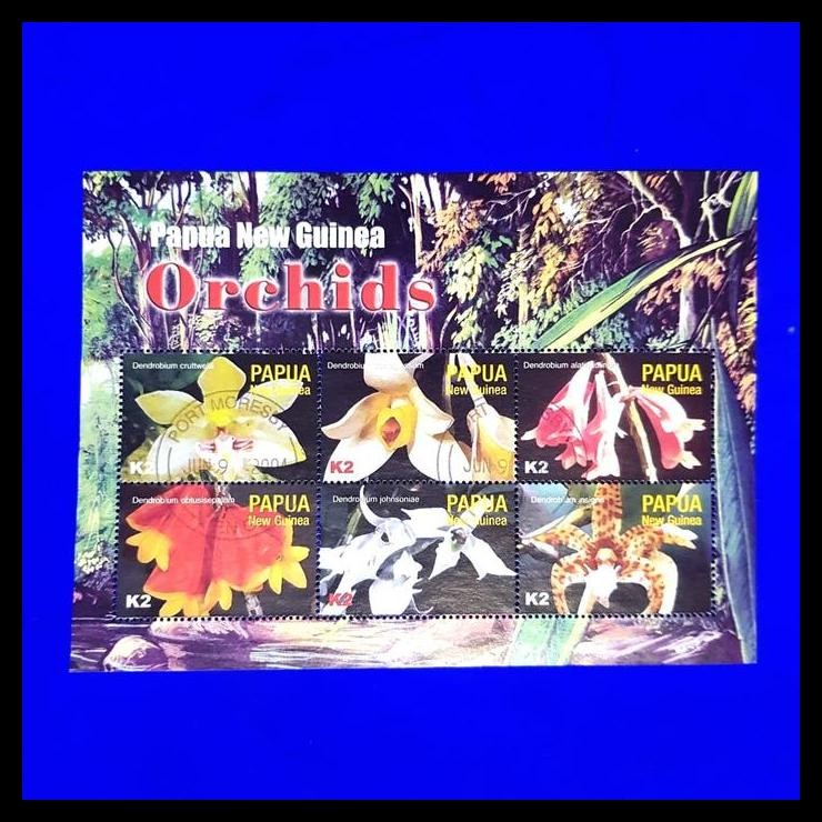 

TERBARU PERANGKO/PRANGKO BUNGA ANGGREK. 2004. MS PAPUA NEW GUINEA ORCHIDS !!!
