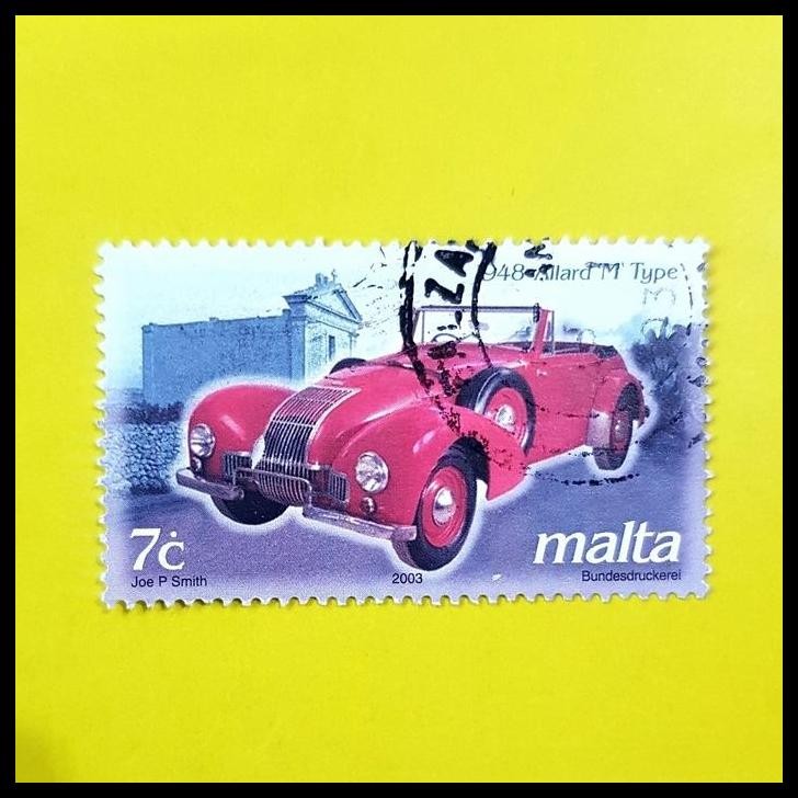 

DISKON PRANGKO MALTA. MOBIL KLASIK ~ 1948 ALLARD M TYPE