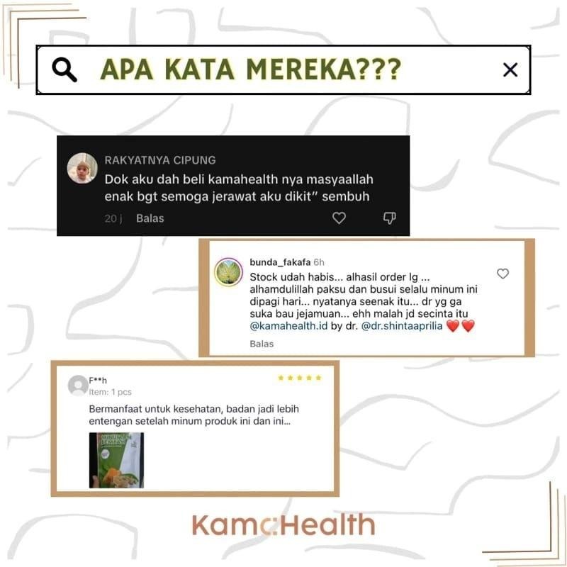 

Cri [Ready Siap Kirim.!!!] Kama Health Kamahealth Minuman Rempah Jsr Ramuan Cinta
