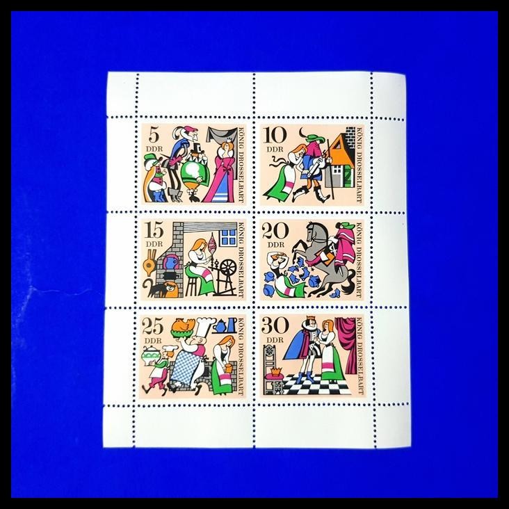 

DISKON PRANGKO JERMAN. CERITA DONGENG, "KNIG/RAJA DROSSELBART" KAT. 7.00 !!!