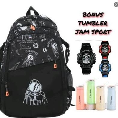 

Miliki Tas Ransel Anak Sekolah Laki Laki Sd Motif Astronot Banyak Bonus Fashion
