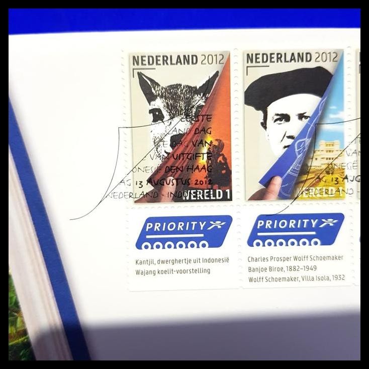 

BEST DEAL PRANGKO NETHERLANDS/BELANDA. FDC KANTJIL, WAJANG KOELIT-VOORSTELLING !!!