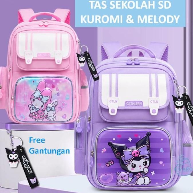 

Terjangkau Tas Ransel Anak Perempuan Sd Smp Kuromi & My Melody Large Bonus Gantungan Kunci | Kivaro 1301