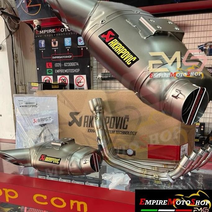 Knalpot Akrapovic Cb 650 Cb650 Cb650R Cb650F Honda Neo Racing Line