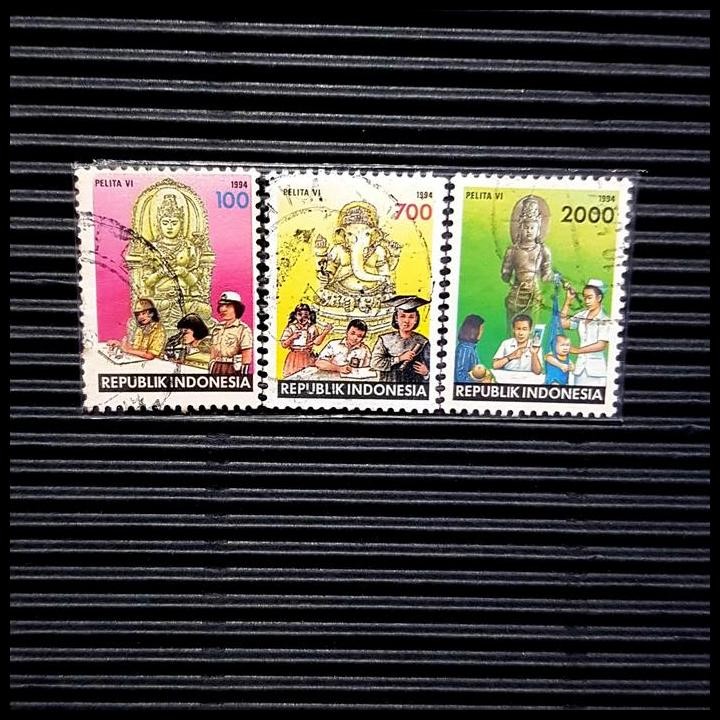 

BEST DEAL PRANGKO INDONESIA GANESHA PELITA 1994. SET (3V) USED !!!!!!