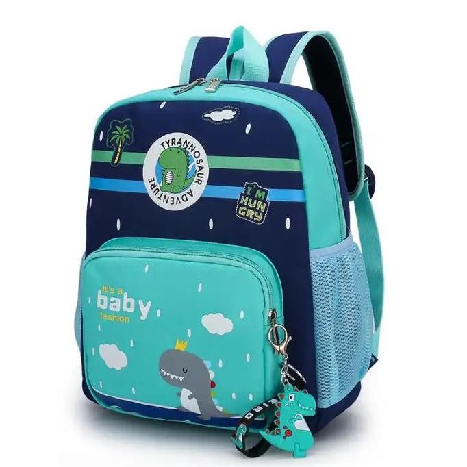

Miliki Tas Ransel Sekolah Anak Backpack Model Korea Plus Gantungan Dinosaurus