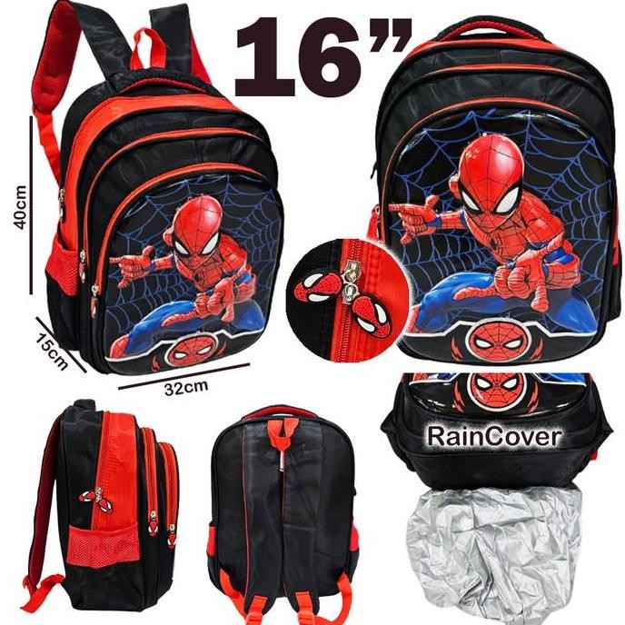 

Miliki Free Rain Cover Tas Premium Ransel Anak Laki Laki Sekolah Sd Ukuran Besar 3 Resleting ( Dino Mite Kumo Pin 16" Sd )