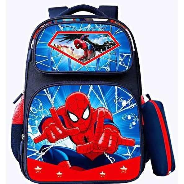 

Miliki Free Pensil Case - Ranse Sd 16" Tas Anak Laki Laki Dan Perempuan Gambar Super Jagoan Bintang 3 Resleting ( Top Vale + Kotak Pensil 16" )