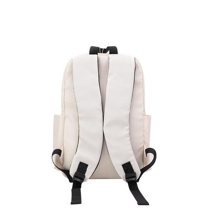 

Miliki Ohsome Tas Punggung Anak Nomie Nomie Smile Putih/Hitam Pakaian Fashion