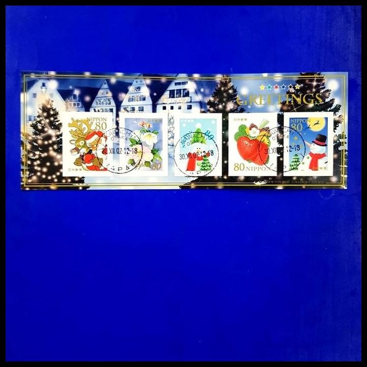 

DISKON PRANGKO JEPANG. UCAPAN SELAMAT GREETINGS. MINISHEET (1) !!!