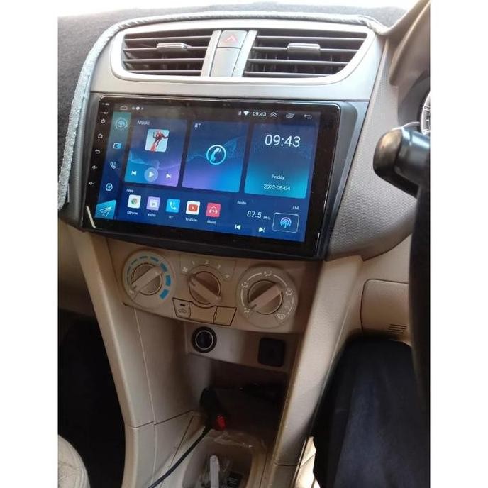 Ada Kipas Pendingin9 Inch 6G+64G Android 13 Head Unit Untuk Ertiga/Swift 2012-2017 Termasuk Frame/Pn
