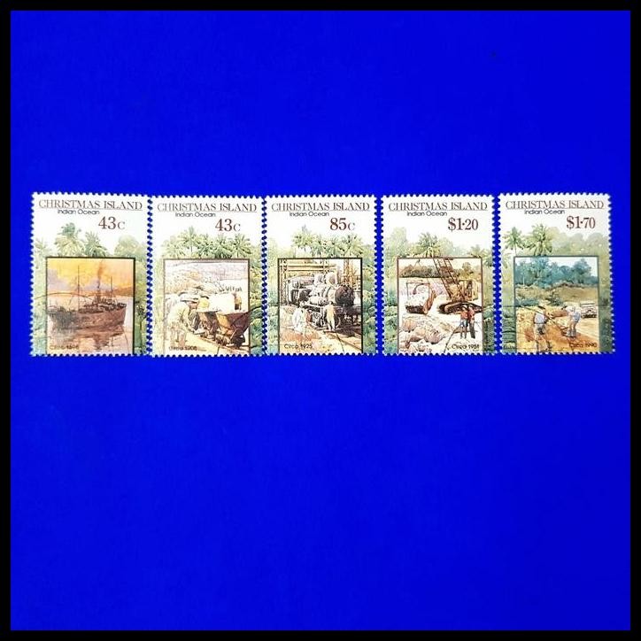 

GRATIS ONGKIR PRANGKO PERTAMBANGAN/MINING DARI CHRISTMAS ISLAND INDIAN OCEAN. SET !!