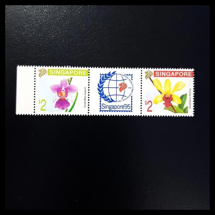 

GRATIS ONGKIR PRANGKO TEMA BUNGA ANGGREK DARI SINGAPORE. MNH. $2 + $2 !!