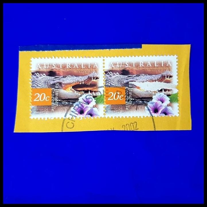 

TERMURAH PRANGKO AUSTRALIA. BUAYA AIR ASIN SALTWATER CROCODILE. USED !!!!!!
