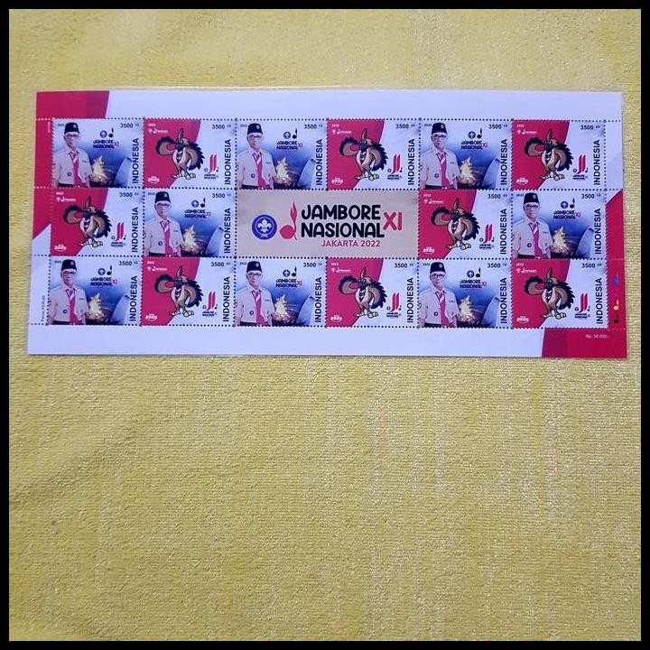 

TERBARU PRANGKO INDONESIA. JAMBORE NASIONAL XI, JAKARTA 2022. FULLSHEET !!!!!!