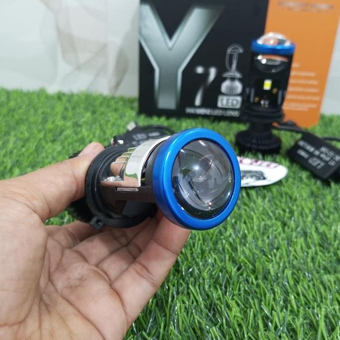 Lampu Kepala Y7 Plus Lampu Utama 60 Wat Soket H 4