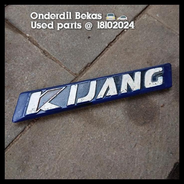 TERMURAH EMBLEM FENDER KIJANG SUPER GRAND ORIGINAL 1 PCS 